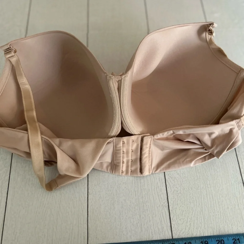 Torrid Curve 44DDD Wired Lightly Padded  beige bra
